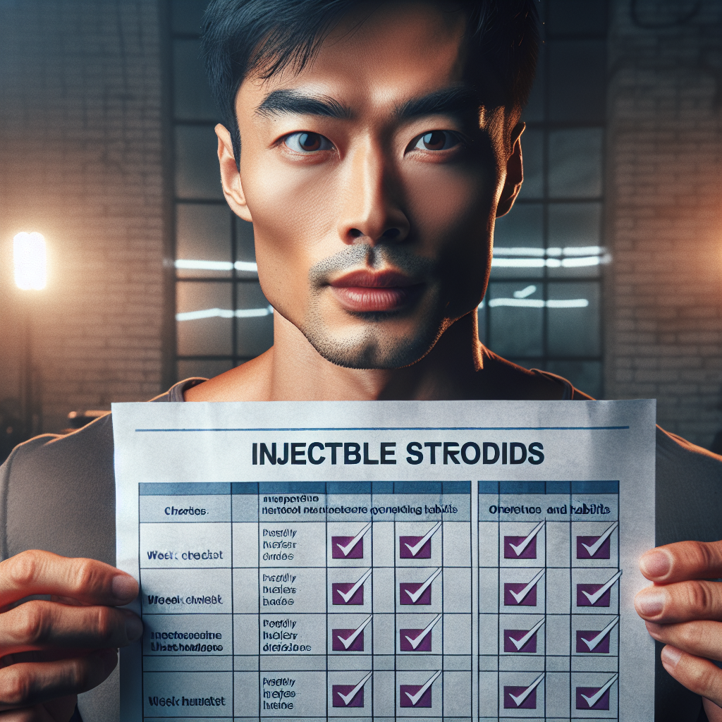 Esteroides inyectables y hábitos: checklist semanal